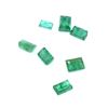 Image 1 : Emerald (1.21ct) Emerald Cut 7 Pieces Lot (~Size 0) (~length 0 inches)
