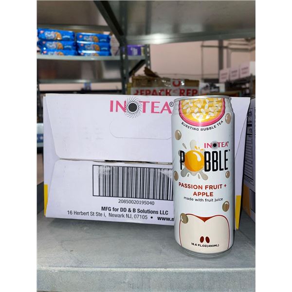 Pobble Passion Fruit + Apple w/ Bursting Bubbles 24 x 90ml