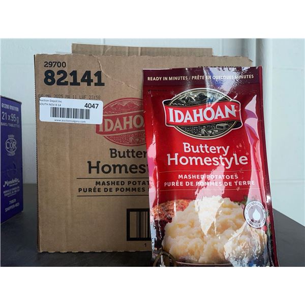 Idahoan Buttery Homestyle Mashed Potato 12 x 113g