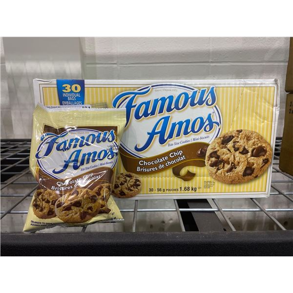 Famous Amos Chocolate Chip Cookies 30 x 56g