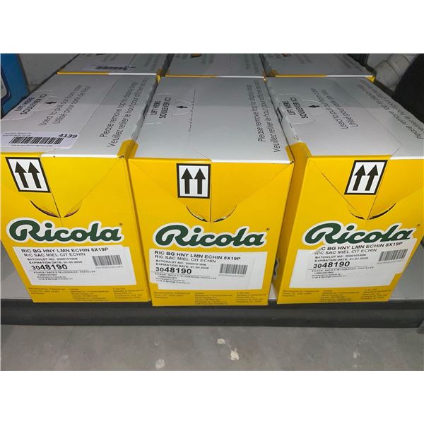 Ricola Honey Lemon Cough Lozenges 24 x 19 Drops
