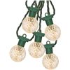 Image 1 : Sylvania - 25 LED Jumbo Globe Outdoor/Indoor String Lights, 4.88 Meters, Warm White