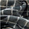 Image 1 : Premium Plaid Fleece Sherpa Throw Blanket Super Soft, Cosy, Lightweight Microfiber, Reversible, All 