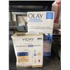 Image 1 : Vichy Neovadiol Post Menopause Day Protocol Replenishing and Redefining Kit and Olay Hyaluronic Syru
