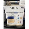 Image 2 : Vichy Neovadiol Post Menopause Day Protocol Replenishing and Redefining Kit and Olay Hyaluronic Syru