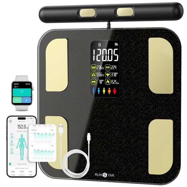 Run Star Smart Body Fat Scale FG2001ULB