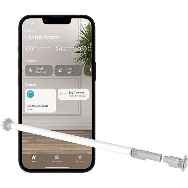 Eve MotionBlinds Upgrade Kit for Roller Blinds– Motor to upgrade existing indoor blinds (Ap