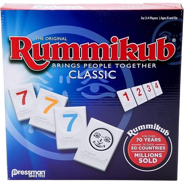 Pressman Rummikub -- The Original Rummy Tile Game
