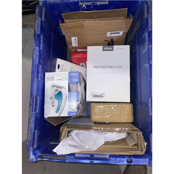 Assorted Bin of Hard Goods (Bin Included)