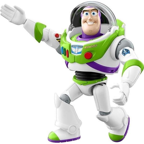 Mattel Disney Pixar Toy Story Action Chop Buzz Lightyear Authentic Figure 10 Inch, Movie Collectable