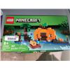 Image 2 : LEGO Minecraft The Pumpkin Farm - Building Toy for Kids Age 8+ - Toy for Boys, Girls, & Gamers W/Ste