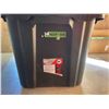 Image 2 : Tuff Storage 102 L Heavy Duty Storage Box - Black with Red Lid