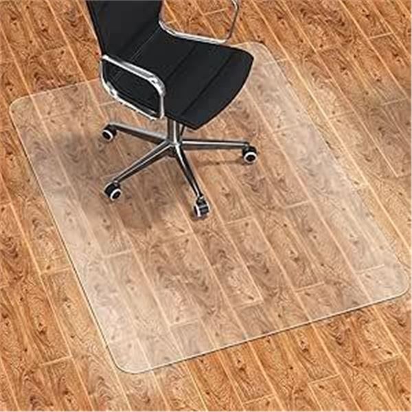 Chair Mat for Hardwood Tile Floor, 36"x48" PVC Floor Protector Cover Rug Mat with Non-Slip Frosted B