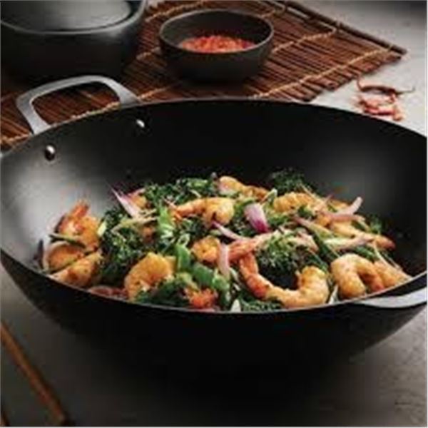 Tramontina Carbon Steel Wok 14"