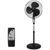 Image 1 : BLACK+DECKER 18-Inch Stand Fan with Pedestal Base, Height Adjustable Pedestal Fan with Remote and To