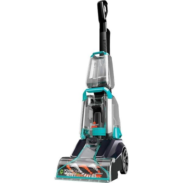 BISSELL - Carpet Cleaner - PowerClean TurboBrush Pet - Lightweight and compact - Tackle tough pet me