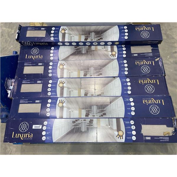 Luxuria Collection SPC Ridge Core Luxury Vinyl Flooring 7 x 10 Planks Per Box