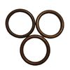 Image 1 : Three Large Antique Copper Bull Nose Rings
