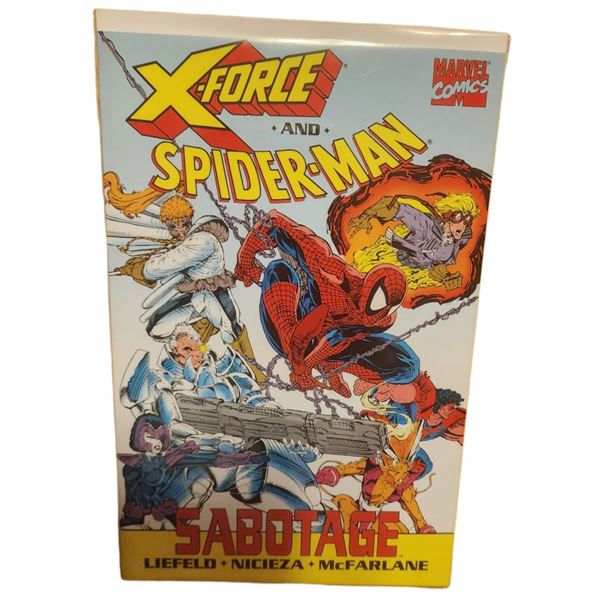 Marvel Comics X-Force and Spider-Man ?Sabotage?
