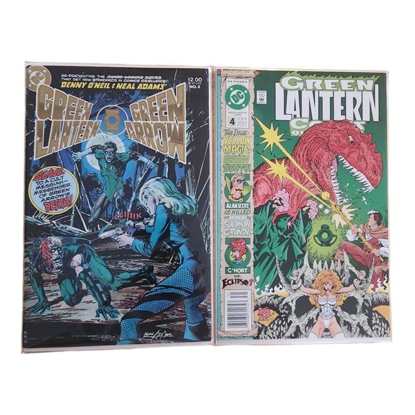 Two DC Green Lantern Comics
