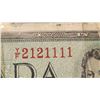 Image 2 : 1954 Canadian One Dollar Banknote with Fancy Serial Number