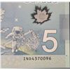 Image 4 : Four Sequential 2013 Canadian Five Dollar Banknotes.