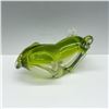 Image 2 : Vintage Green Art Glass Frog Figurine