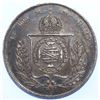 Image 1 : Brazil, 1000 Reis Best Date 1860/50 Silver .917 with 12.65g Nice Patina, About Mint State with Some 