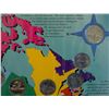Image 2 : Canada, "125th of Confederation" 1992 Set in Special presentation sealed with 0.25c 12 Provinces and