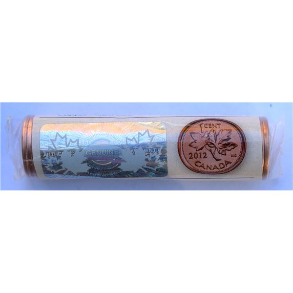 Canada, 0.01c Complete Roll 2012 sealed from RCM Mint State RED