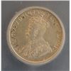Image 2 : Canada, 0.05c 1915 Sterling Silver AU-55 Semi-Key Date Certified by ICG