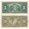 Image 2 : Canada, 1$ & $20 both 1937 "Coyne / Towers" VF or Better (2)