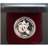 Image 3 : Canada, 1$ 1983 "Edmonton World University Games" Silver Proof U.H.Cameo in Original Mint Case