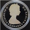 Image 2 : Canada, 1$ 1985(1885-) "100th National Parks" Silver Proof U.H.Cameo in Original Mint Case