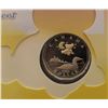 Image 1 : Canada, 1$ 2006 "Lullaby Loonie Sterling Silver" Unopen Folder with CD Proof U.H. Cameo
