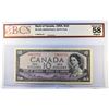 Image 1 : Canada, 10$ 1954 "Devil's Face" QEII BC-32b Choice AUNC-58 Certified BCS