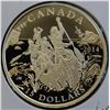 Canada, 15$ 2014 Exploring Canada Series "The Voyageurs" 0,75 Oz .9999 Proof U.H.Cameo No Box