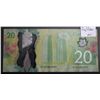 Image 2 : Canada, 20$ 2012 "4 Digits Radar" Serial # FYA1305031 BC-71b VF++ QEII