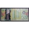 Image 2 : Canada, 20$ 2012 "Binary Note" Serial # FIU-1011111 VF++ QEII