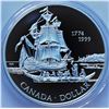 Image 4 : Canada, Group of Proof Coins (3) 0.05c Sterling Silver "Les Voltigeurs de Quebec" 2000, $1 x 2 Silve