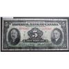 Canada, Imperial Bank 5$ 1934 VF+