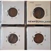 Image 2 : Canada, Newfoundland 0.01c Groupe of 4 "Small Cent" 1942, 1944 & 1947(2), Average VF and better (4)