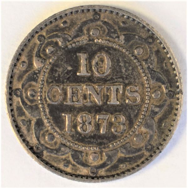 Canada, Newfoundland 0.10c 1873 Choice VF real Nice