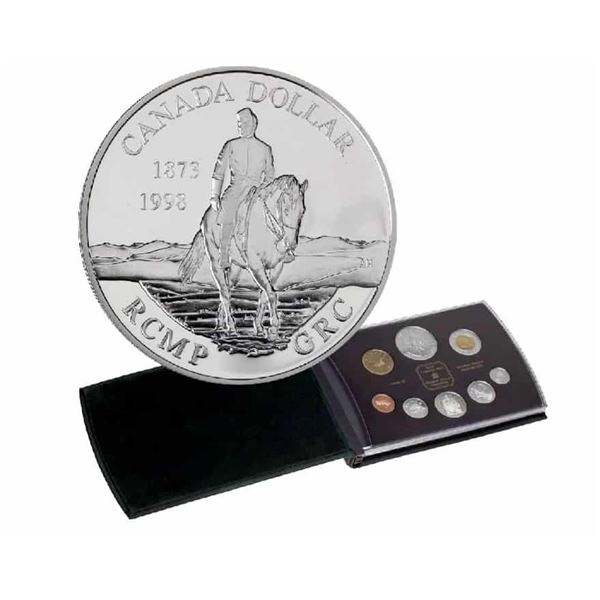 Canada, Set Proof UHC 1998 "Royal Canadian Mountain Police" in Original Box