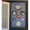 Canada, Set Proof UHCameo 1991 "Loon / Frontenac" in Original Box