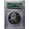 Canada, Silver Dollar 1995 Hudson Bay Certified by ICG PR69 UHC