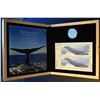 Canada, Special Set 2010 Stamps & Coin "The Blue Whale (Rorqual)" Souvenir Sheet of 2x 10$ Booklet &