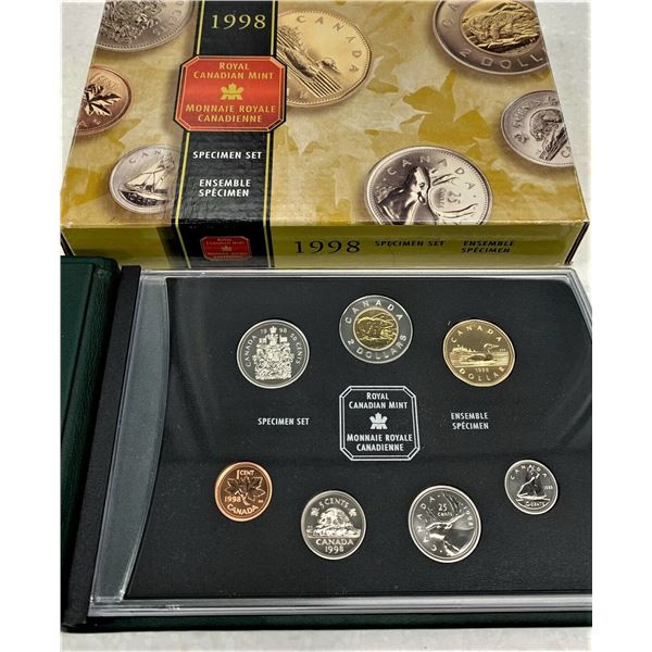 Canada, Specimen Set 1998  Loon/Bear in Original Box and C.O.A.