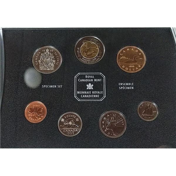 Canada, Specimen Set 1999 Millennium Loon/Nunavut in Original Box and C.O.A.