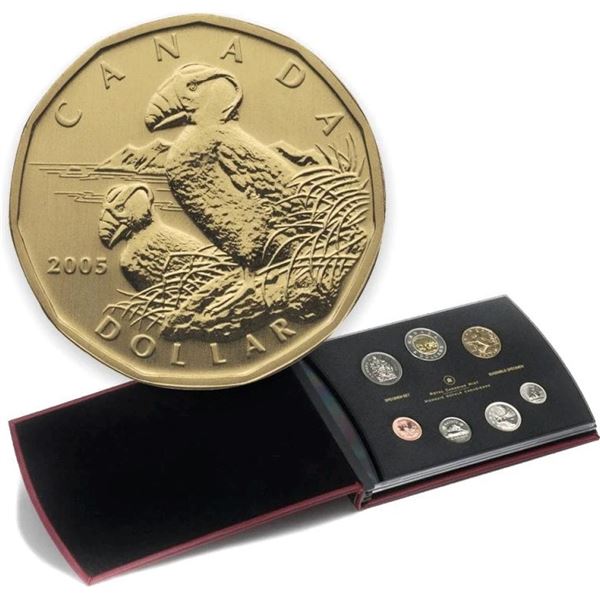 Canada, Specimen Set 2005P Tufted Puffin in Original Box and C.O.A.